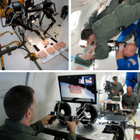 omega.7 used in micro-gravity experiment